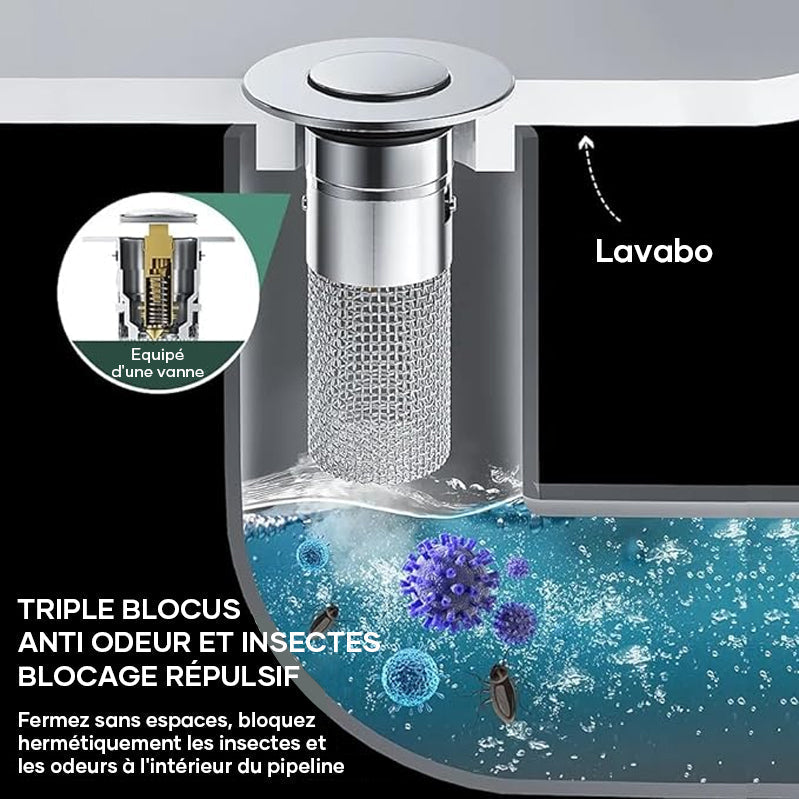 Filtre de drainage en acier inoxydable