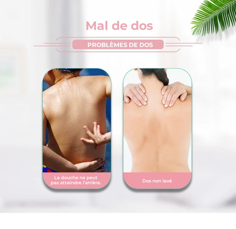 Brosse de douche massante