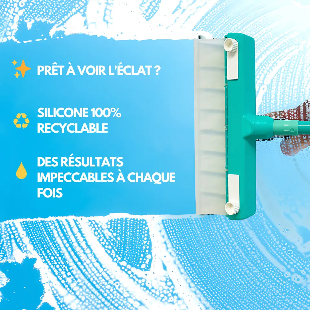 Raclette à vitres révolutionnaire