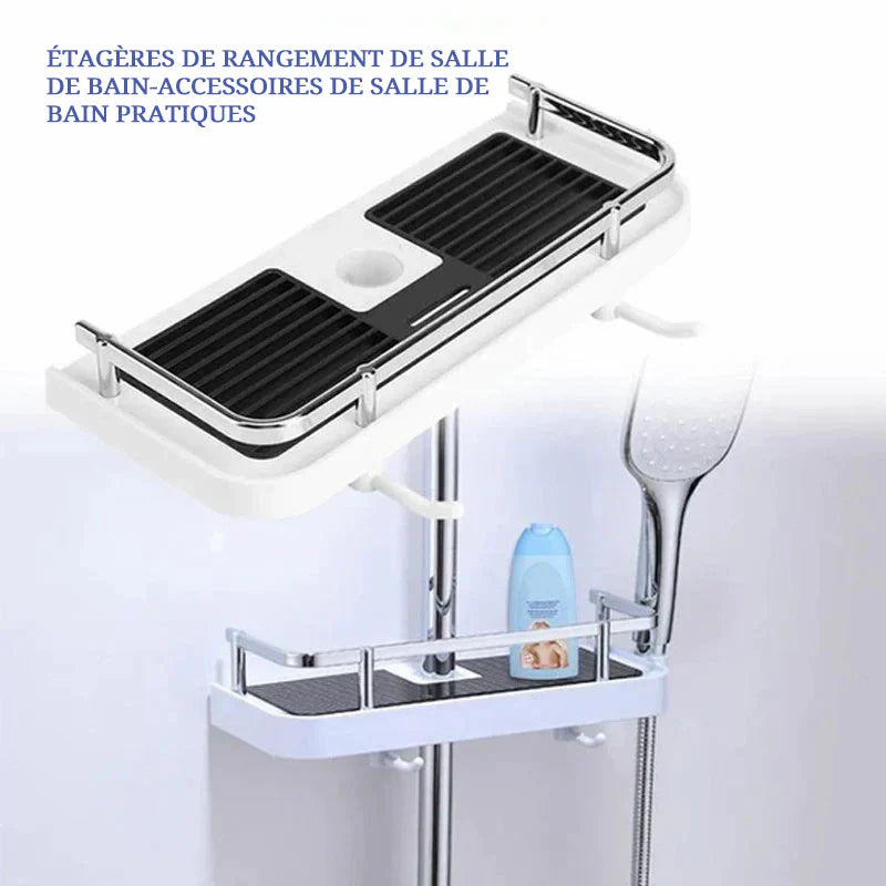 Étagère de douche révolutionnaire