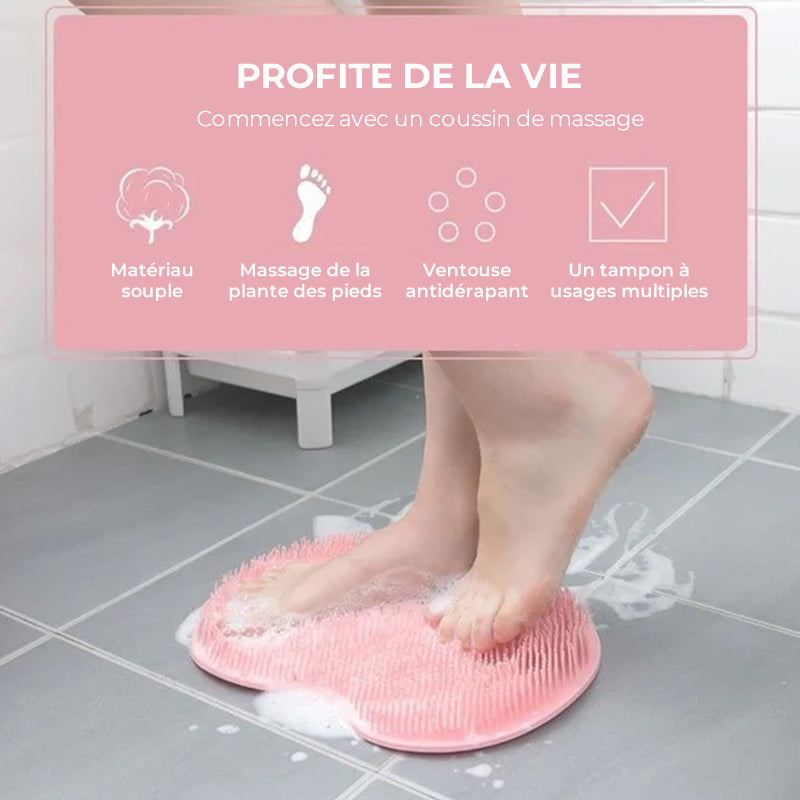 Brosse de douche massante