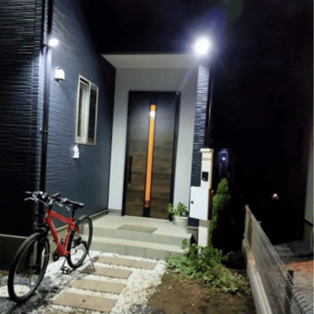 Solar Lamp with Motion Detector