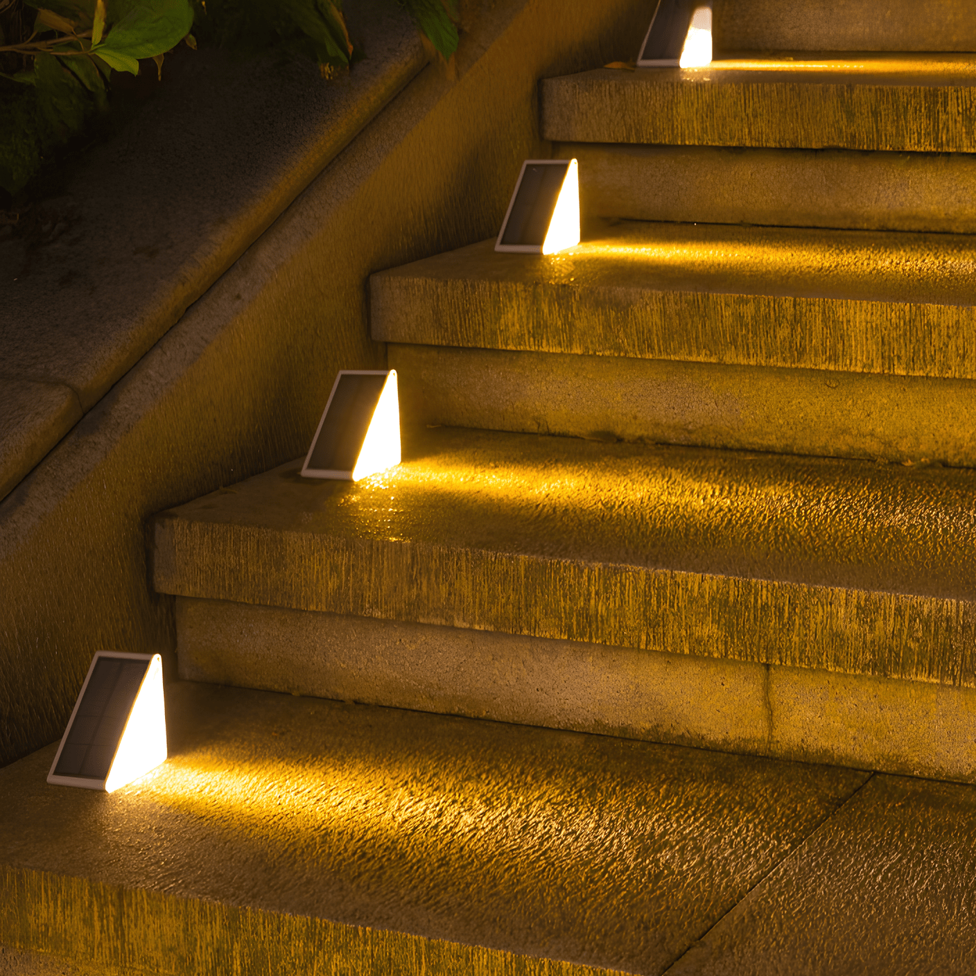 Solar lights for stairs