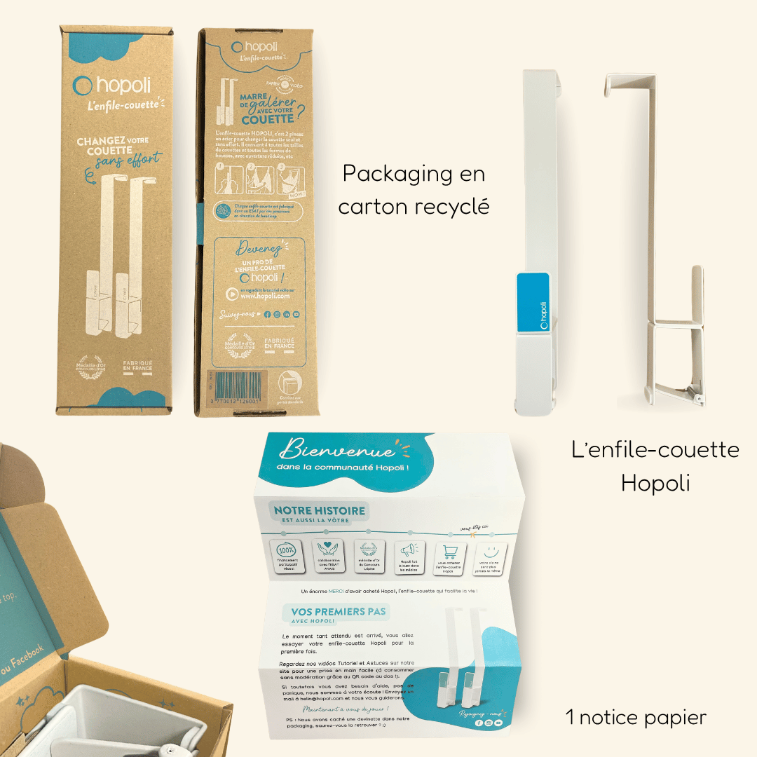 Enfile-couette Hopoli