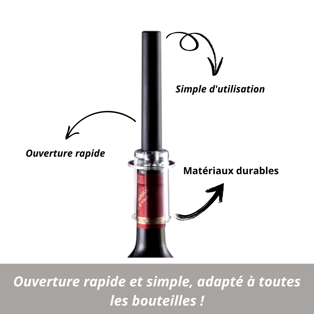 Ouvre bouteille en acier inoxydable