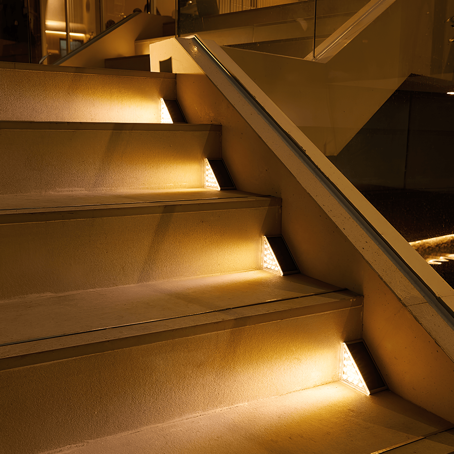 Solar lights for stairs