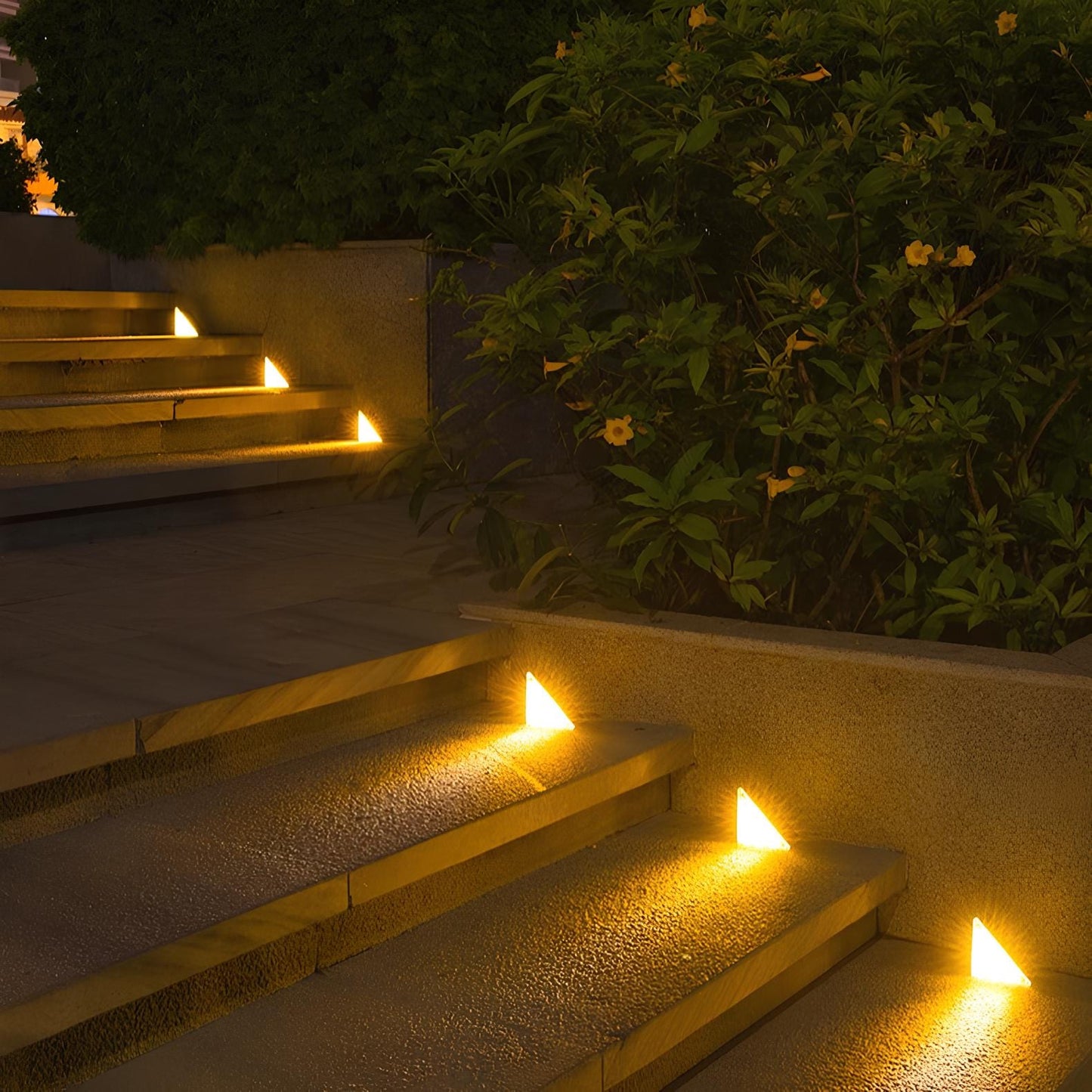 Solar lights for stairs
