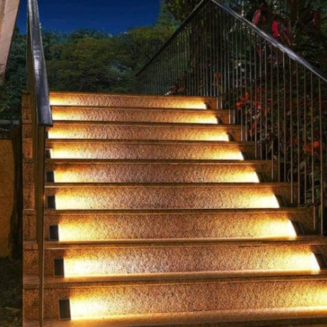 Solar lights for stairs
