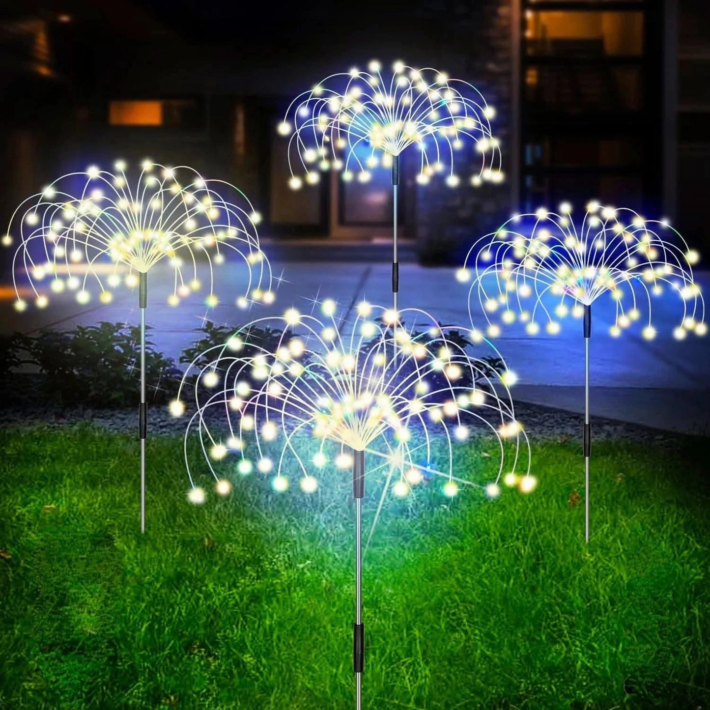 Solar lamps Fireworks