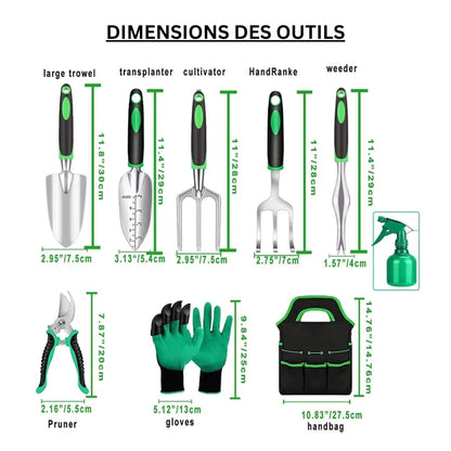 Kit de jardinage tout-en-un