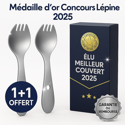 Couvert Georgette multi-fonction en inox