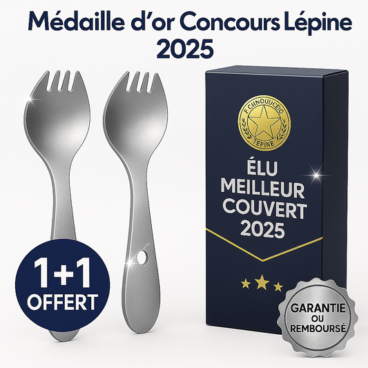 Couvert Georgette multi-fonction en inox