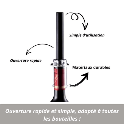Ouvre bouteille en acier inoxydable